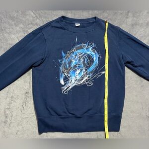 UT Uniqlo Kids Pokemon Mewtwo Sweatshirt Crew Neck 2021 SIZE 9-10